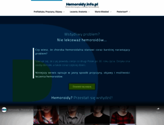 hemoroidy.info.pl screenshot
