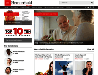 hemorrhoidreport.net screenshot
