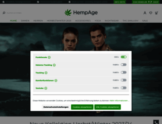 hempage.de screenshot