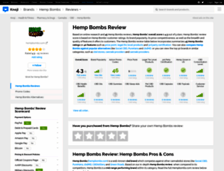 hempbombs.knoji.com screenshot