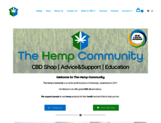 hempcanhelp.co.uk screenshot