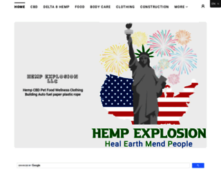 hempexplosion.com screenshot