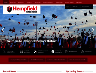 hempfieldsd.org screenshot