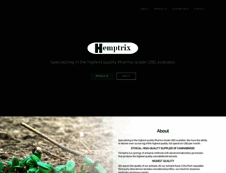 hemptrix.com screenshot