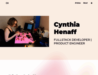 henaff.io screenshot