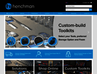 henchman.com.au screenshot