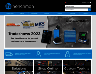 henchmanindustrial.com screenshot