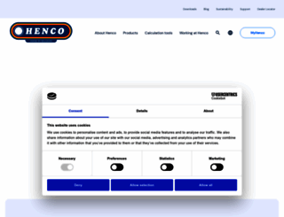 hencofloor.be screenshot