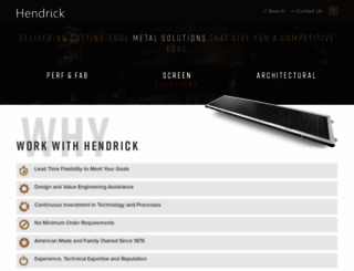hendrickcorp.com screenshot