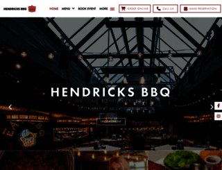 hendricksbbq.com screenshot