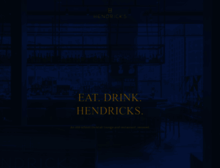 hendricksrestaurant.com screenshot