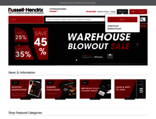 hendrixequip.com screenshot
