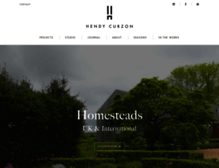 hendycurzon.com screenshot