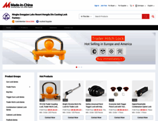 hengdalock.en.made-in-china.com screenshot