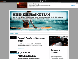 heninendurance.over-blog.com screenshot