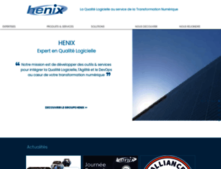 henix.com screenshot
