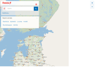 Access .  – Suomen kartta, karttahaku,  karttapalvelu, reittikartta, reittihaku, välimatkat