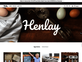 henlay.myshopify.com screenshot