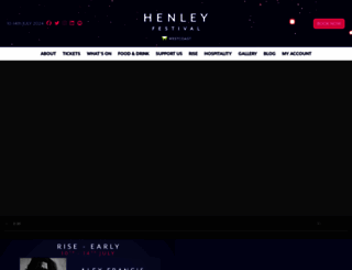 henley-festival.co.uk screenshot