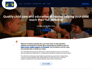 henleylongdaycare.com.au screenshot