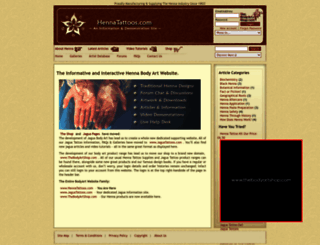 hennatattoos.com screenshot