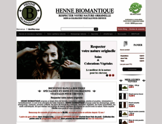 hennebiomantique.com screenshot