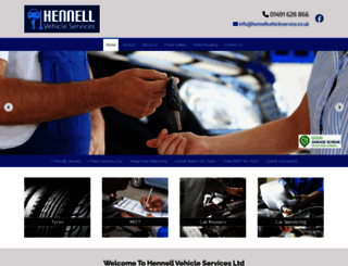 hennellvehicleservices.com screenshot