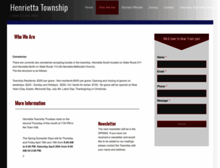 henriettaohio.org screenshot