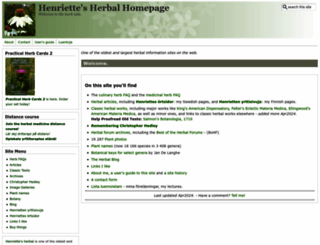 henriettes-herb.com screenshot