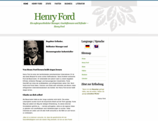 henry-ford.net screenshot