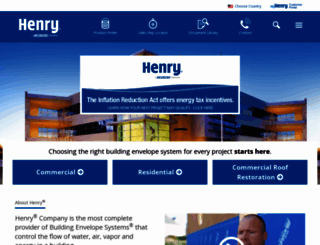 henry.com screenshot