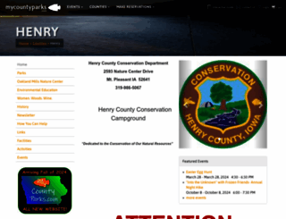 henrycountyconservation.com screenshot