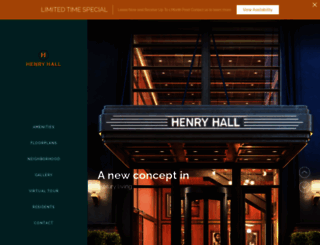 henryhallnyc.com screenshot