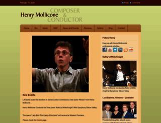 henrymollicone.com screenshot