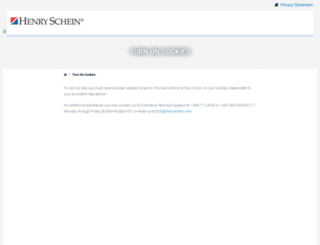 henryschein.com screenshot