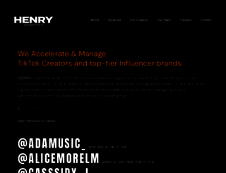 henrytalents.com screenshot