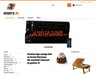 henryx.com.pl screenshot