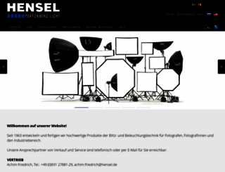 hensel.eu screenshot