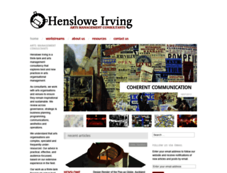 hensloweirving.wordpress.com screenshot
