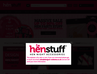 henstuff.co.uk screenshot