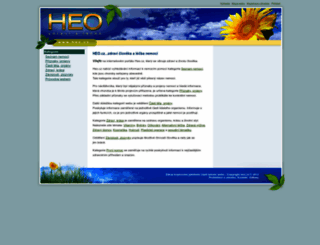 heo.cz screenshot