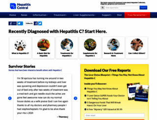 hepatitiscentral.com screenshot