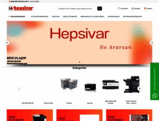 hepsivar.com screenshot