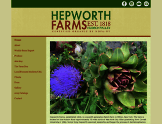 hepworthfarms.com screenshot
