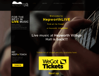 hepworthlive.com screenshot