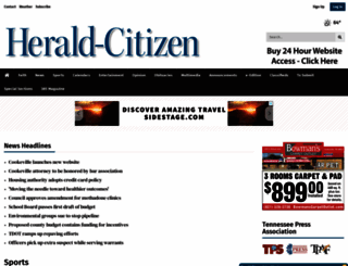 herald-citizen.com screenshot