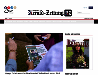 herald-zeitung.com screenshot