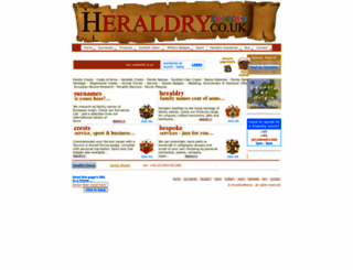 heraldry.co.uk screenshot