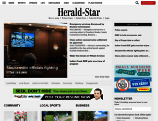 heraldstaronline.com screenshot