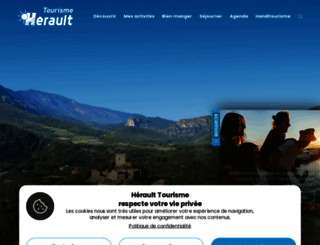 herault-tourisme.com screenshot